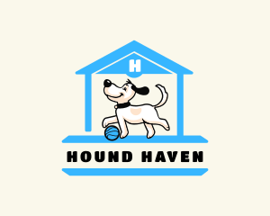 Pet Dog Playhouse logo design