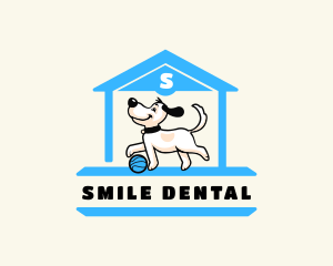 Shelter - Pet Dog Playhouse logo design