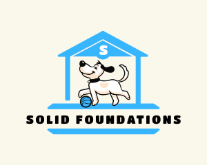 Emlem - Pet Dog Playhouse logo design