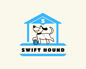 Pet Dog Playhouse logo design