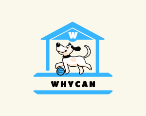 Emlem - Pet Dog Playhouse logo design