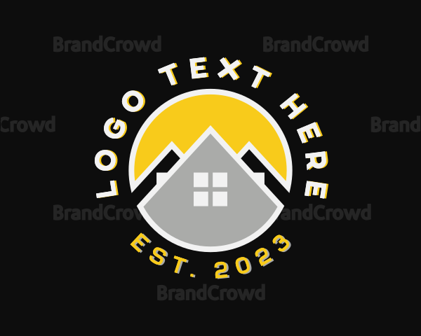 Residential Roof Property Logo