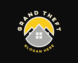 Residential Roof Property  Logo