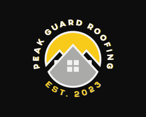 Residential Roof Property  logo design