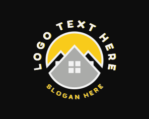 Residential Roof Property  Logo