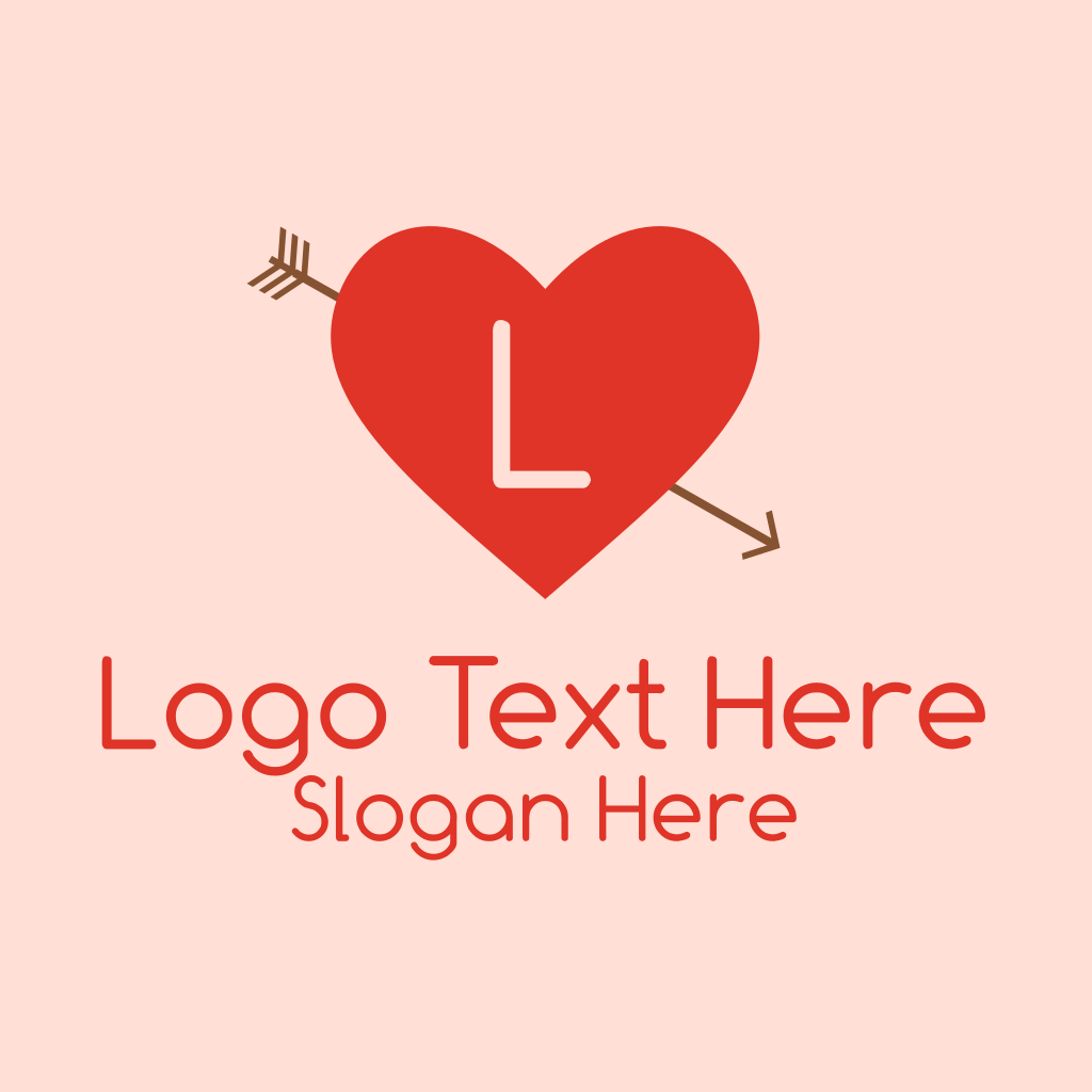 Cupid Heart Lettermark Logo | BrandCrowd Logo Maker | BrandCrowd ...