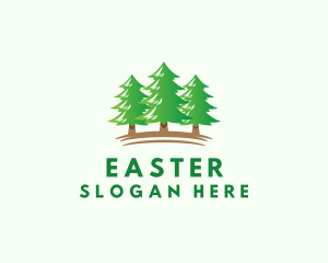 Pine Tree - Pine Tree Forest logo design