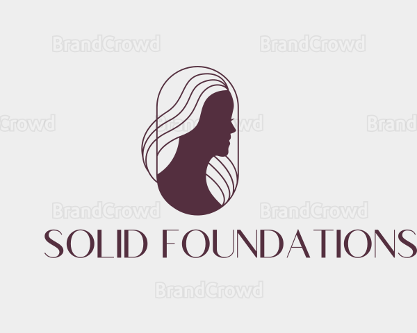 Beauty Product Hair Salon Logo