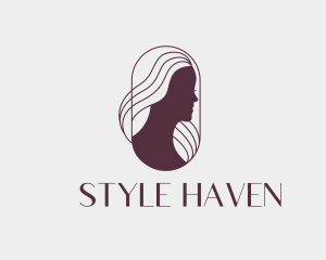 Beauty Product Hair Salon Logo