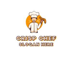 Pizza Chef Culinary logo design