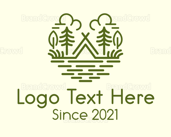 Tepee Forest Campsite Logo