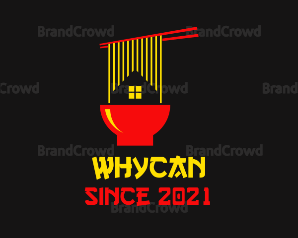 Ramen House Bowl Logo