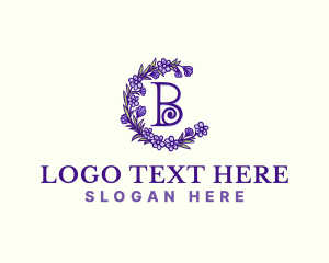 Floral Letter logos - Monogram Maker Design - Create Cool Logo