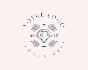 Boutique - Fashion Jewelry Crystal logo design