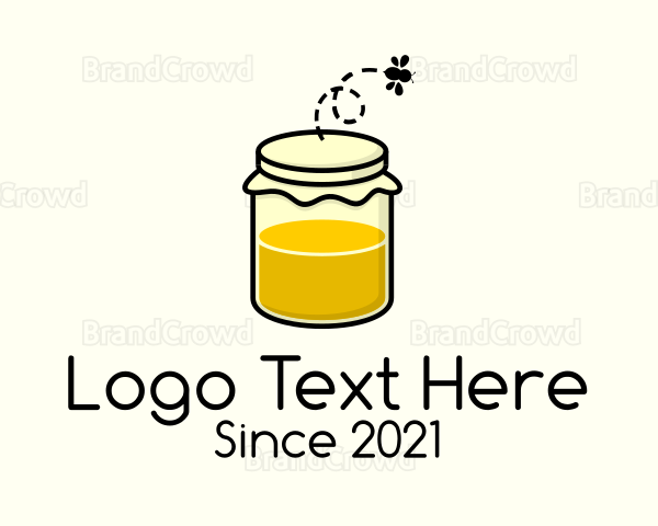 Honey Bee Jar Logo