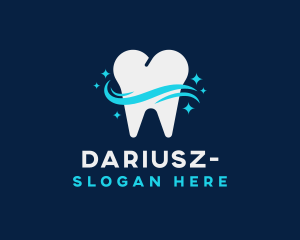 Orthodontist - Dental Tooth Sparkle logo design