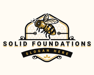 Bee Organic Honey Logo