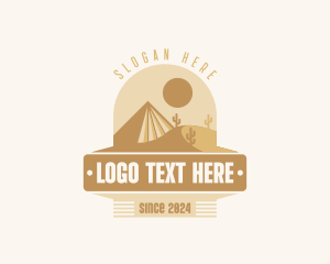 Trekking - Desert Dune logo design