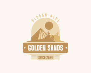 Sand - Desert Dune logo design