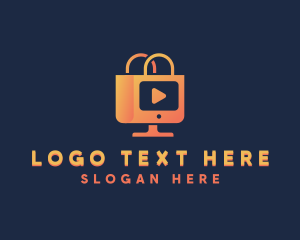 Retail - Shopping Vlog Ecommerce logo design