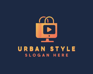 Shop - Shopping Vlog Ecommerce logo design