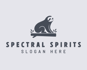 Sloth Animal Zoo logo design