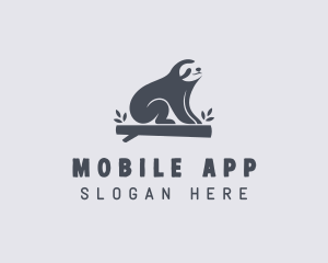 Bolivia - Sloth Animal Zoo logo design