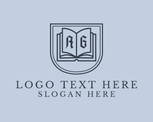 University - University Education Bookstore logo design