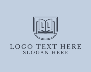 School - University Education Book logo design