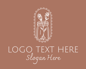 Spring - Aesthetic Floral Garden logo design