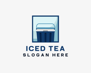 Picnic Icebox Chiller logo design