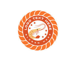 Seafood Restuarant - Seafood Cuisine Shrimp logo design