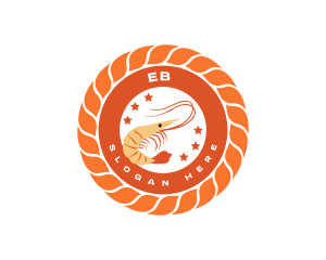 Fishery - Seafood Cuisine Shrimp logo design