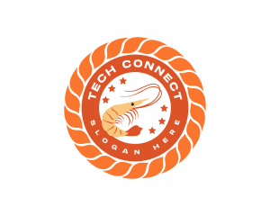 Fishery - Seafood Cuisine Shrimp logo design