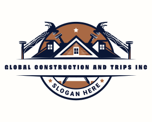 Hammer - Hammer Carpentry Construction logo design