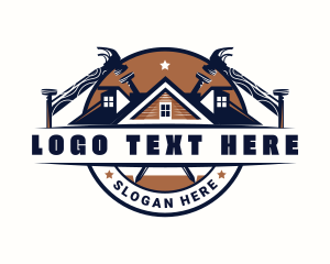 Hammer - Hammer Carpentry Construction logo design