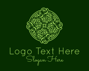Irish - Intricate Nature Ornament logo design