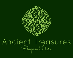 Intricate Nature Ornament  logo design