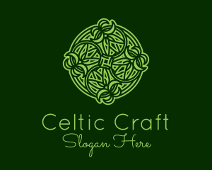 Gaelic - Intricate Nature Ornament logo design