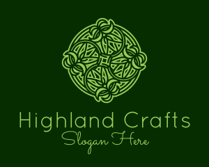 Intricate Nature Ornament  logo design