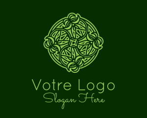Ancient - Intricate Nature Ornament logo design