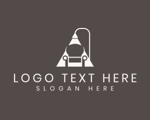 Lounge - Sofa Furniture Lamp logo design