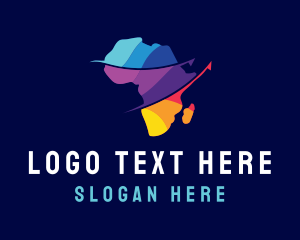 Delivery - Migration Travel Africa logo design