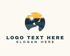 Roadtrip - Road Trip Destination logo design