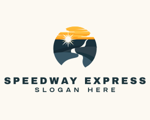 Expressway - Road Trip Destination logo design