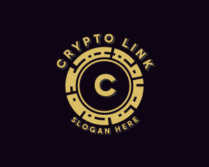 Crypto Currency Coin logo design