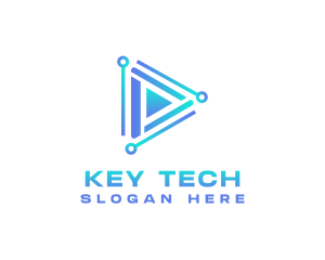 Tech Play Circuit Innovations logo design