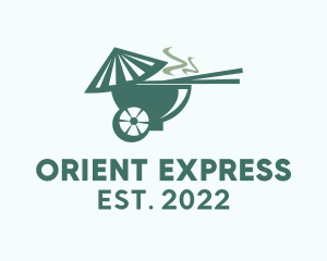 Orient - Oriental Ramen Food Cart logo design