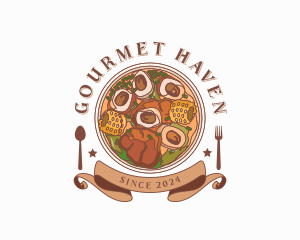 Filipino Beef Soup Restaurant logo design