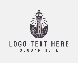 Coastal - Lighthouse Coastal Harbor logo design